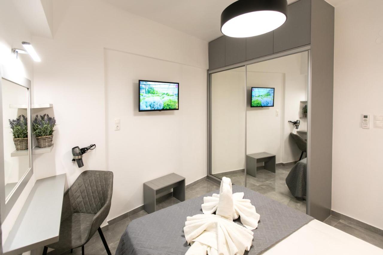 Luxury Shades Of Gray Apartment Rethymno  ภายนอก รูปภาพ