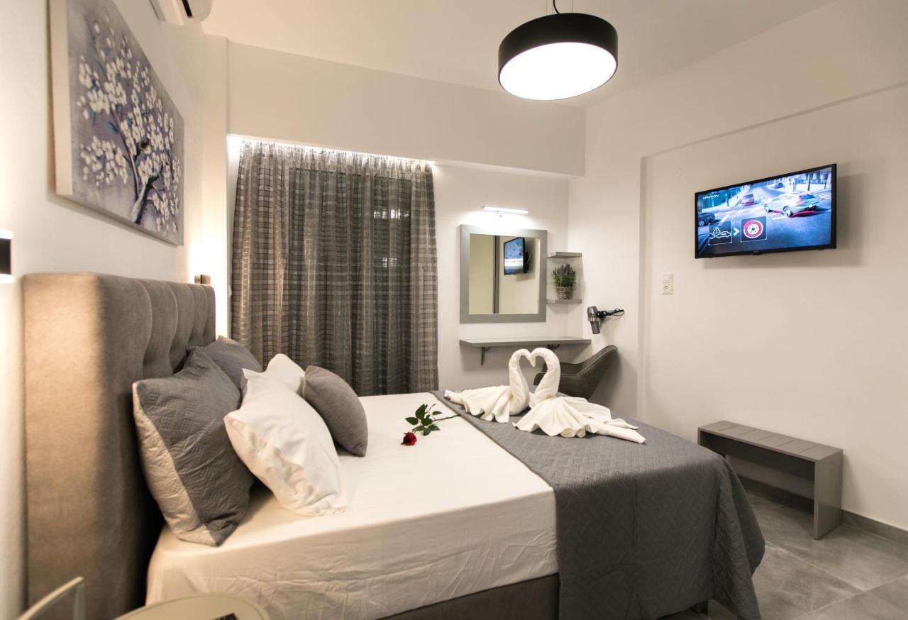 Luxury Shades Of Gray Apartment Rethymno  ภายนอก รูปภาพ